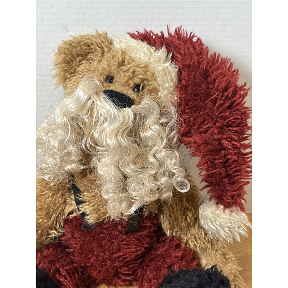 Boyds Santa Father Kristmas Christmas Plush Stuffed Jointed Animal 1985 - Picture 1 of 7
